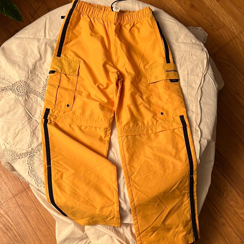 Old Navy Men’s Small Exercise Sweatpants Convertible to Shorts (S) NWT